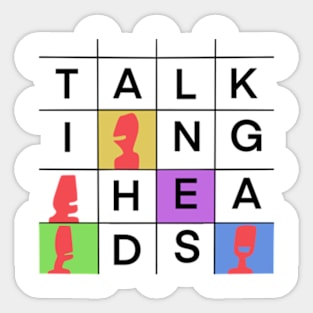 Talking Heads Sticker